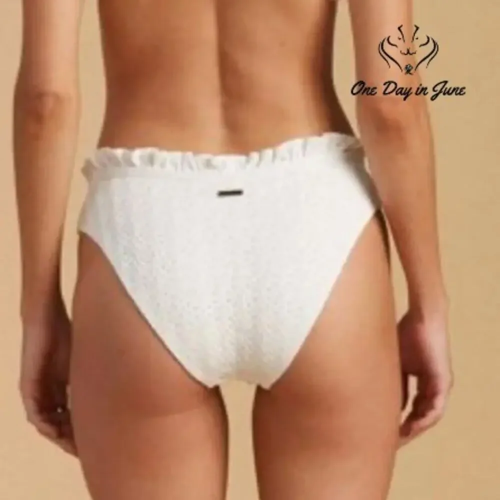 Billabong by seashore